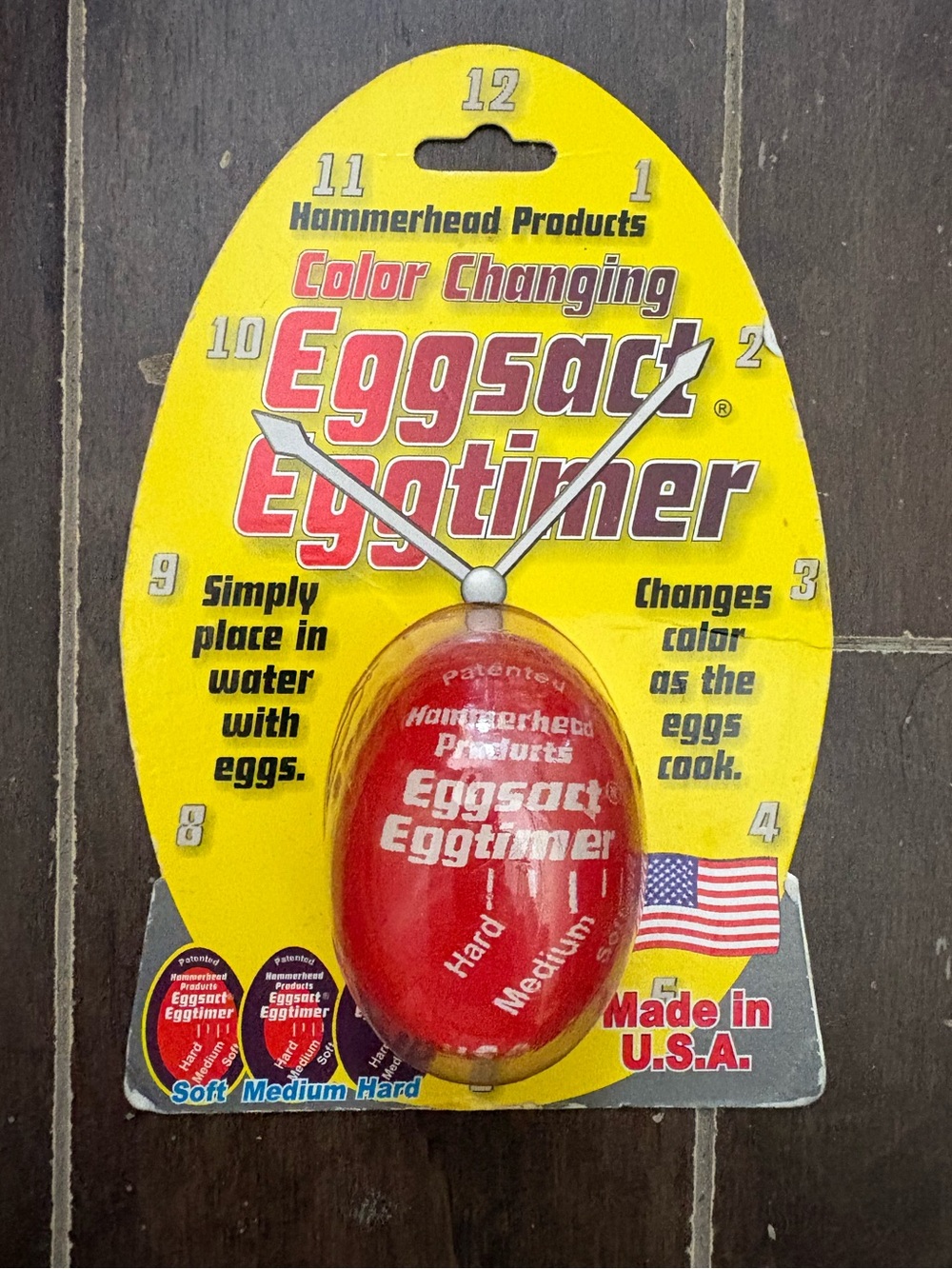 Eggsact Eggtimer Color Changing Hammerhead Products 1988-2007 New in Package